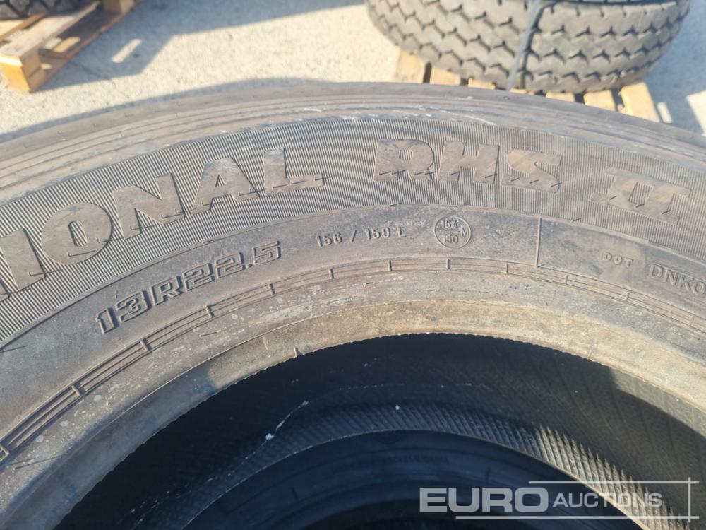 Unused Goodyear 13R22.5 Tyres (2 of) / Neumáticos | Zaragoza | Euro ...