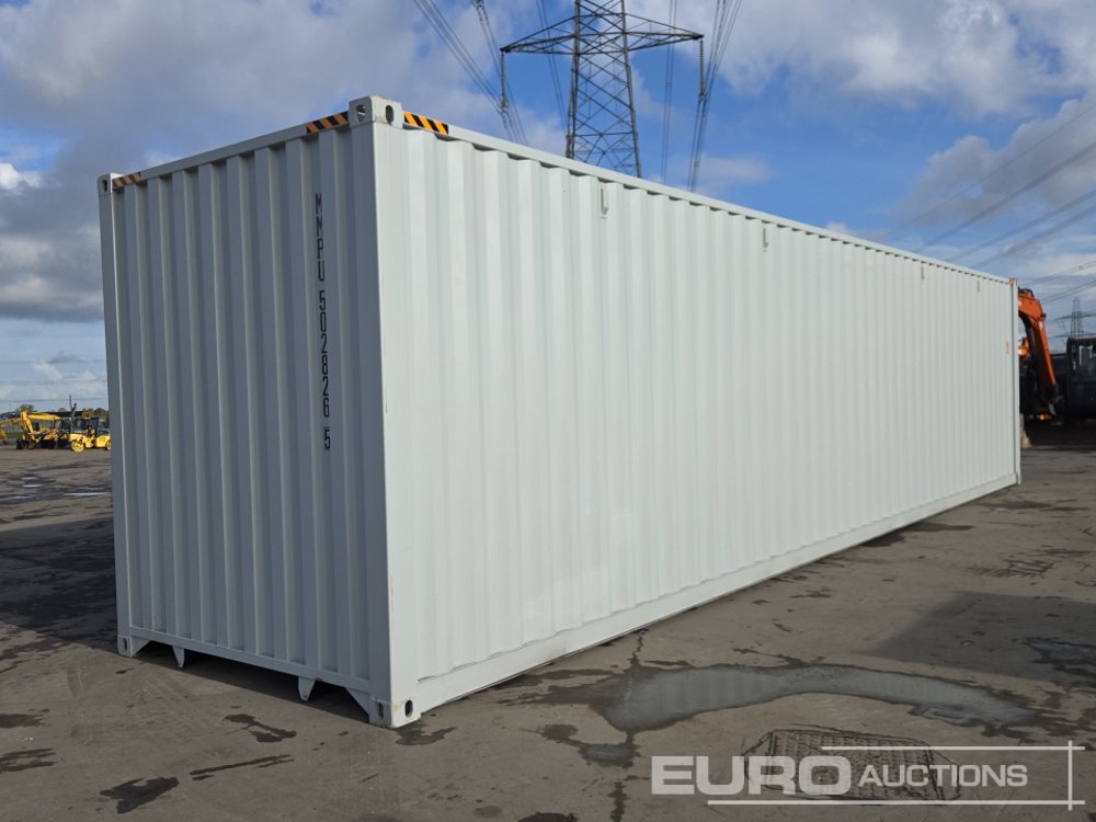 2026 40' x 8' Container, 4 Side Doors, End Door (Cannot Be Reconsigned ...