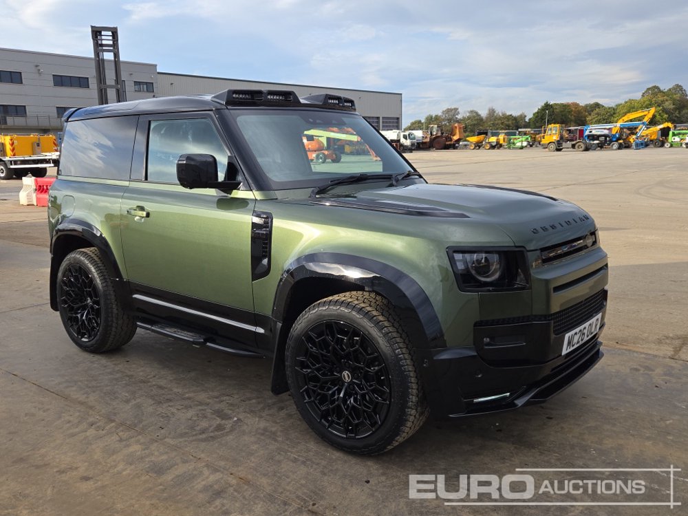 2026 Land Rover Defender 90 | Product | Equipment Search | Euro Auctions