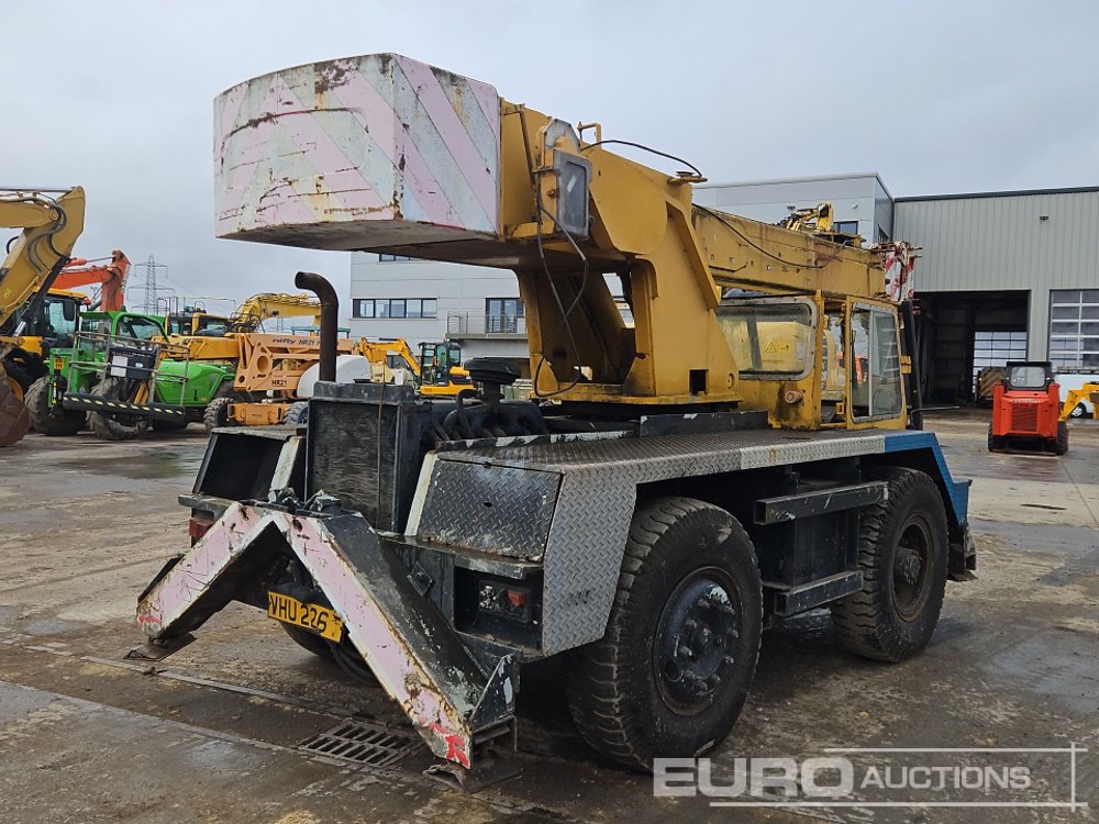 Iron Fairy 4x2 Rough Terrain Crane, Stabilisers | Product | Equipment ...