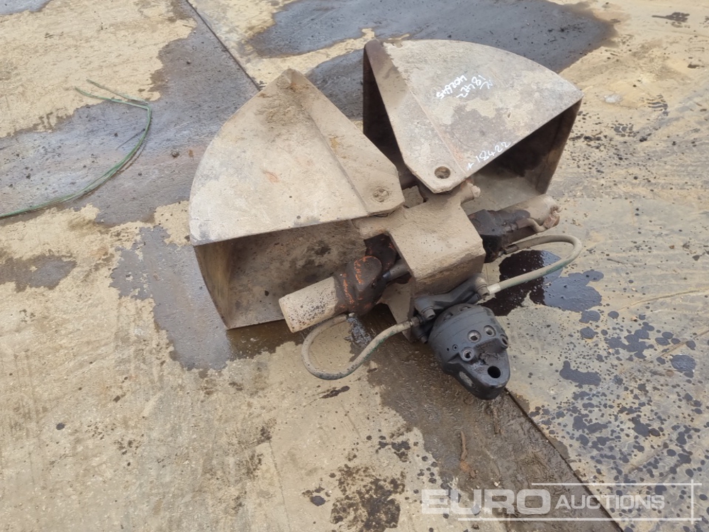 Hydraulic Clamshell Bucket to suit Excavator | Leeds | Euro Auctions