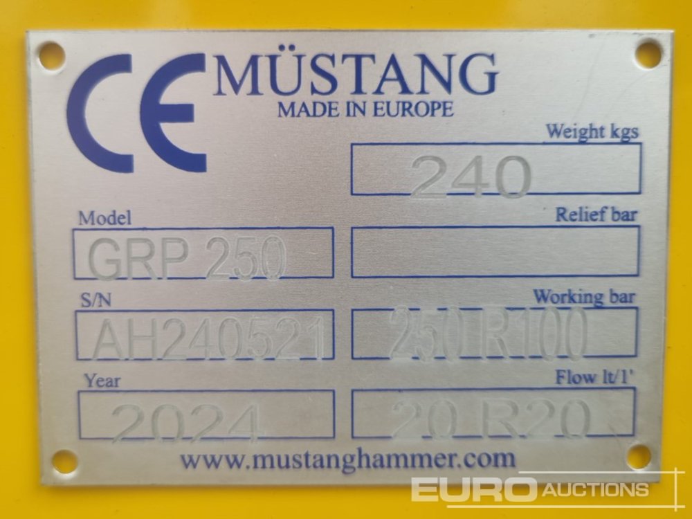 MUSTANG GRP250 (1046448) | P&E