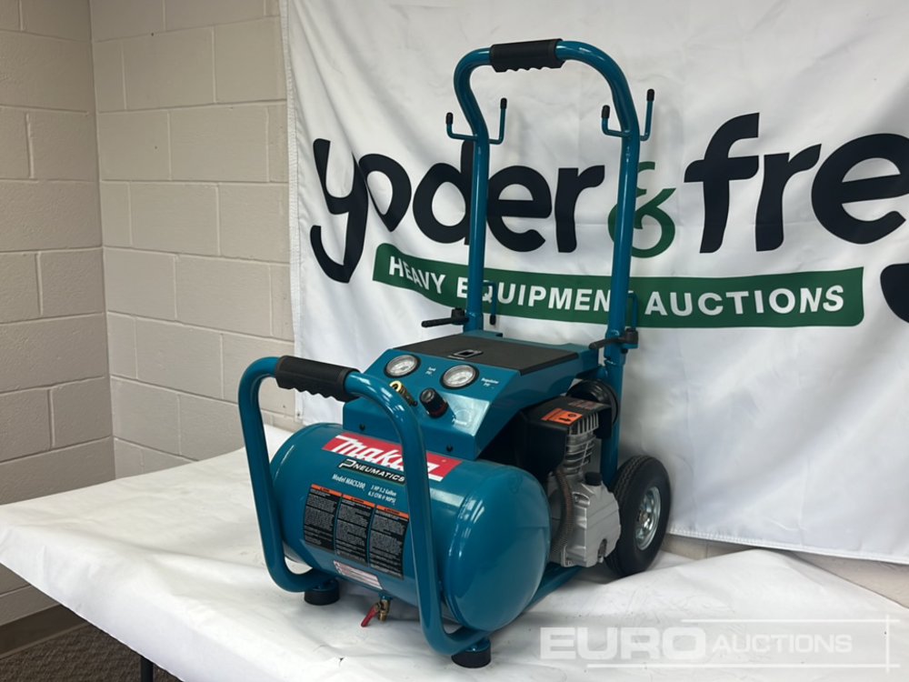 Unused Mac5200 Makita 3 Hp Professional Contractor Grade Air Compressor Findlay Euro Auctions 9249