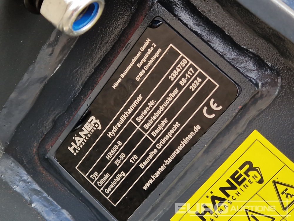 Unused 2024 Haner HX600S | Zaragoza | Euro Auctions