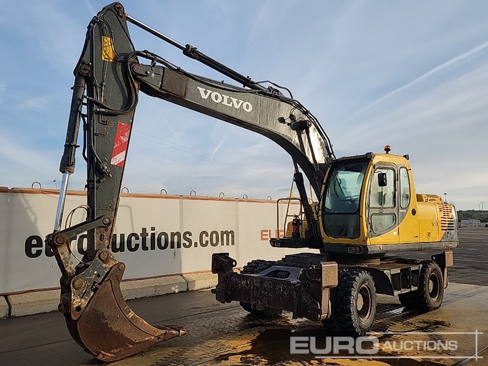 Image for WHEELED EXCAVATORS Volvo EW180