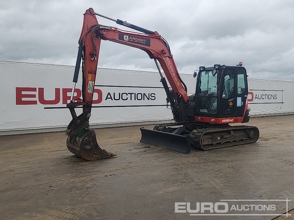 Image for MINI EXCAVATORS 2019 KUBOTA KX080-4