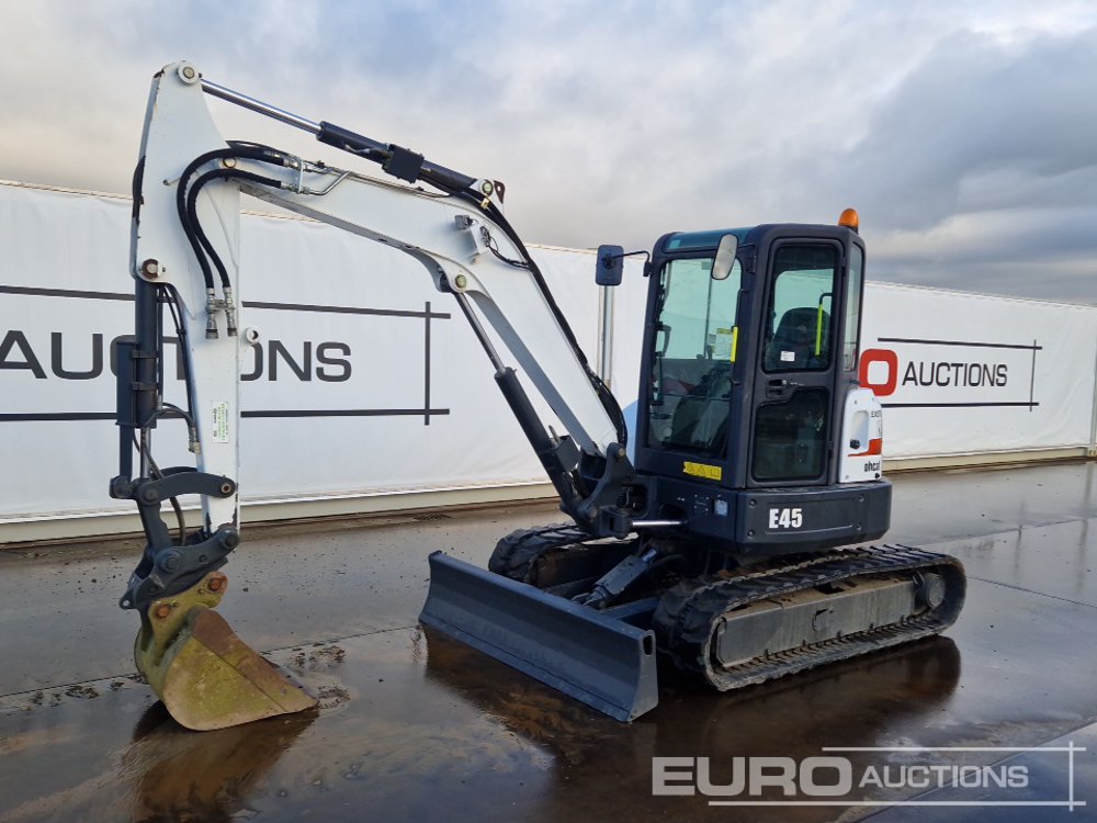 Image for EXCAVATORS 2018 BOBCAT E45