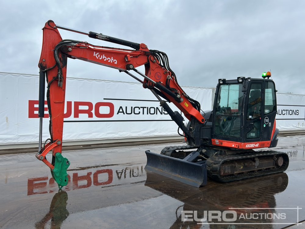 Image for MINI EXCAVATORS 2018 KUBOTA KX080-4