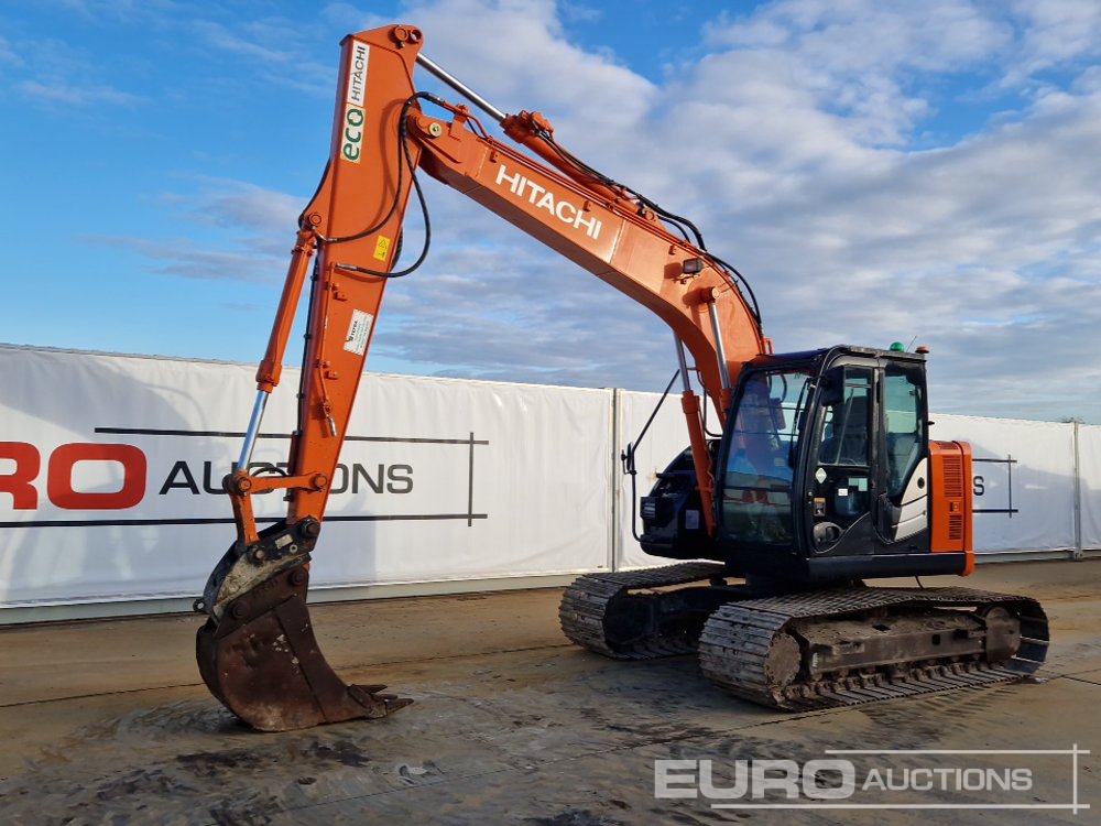 Image de PELLETEUSES SUR CHENILLES 2016 Hitachi ZX135US-5B