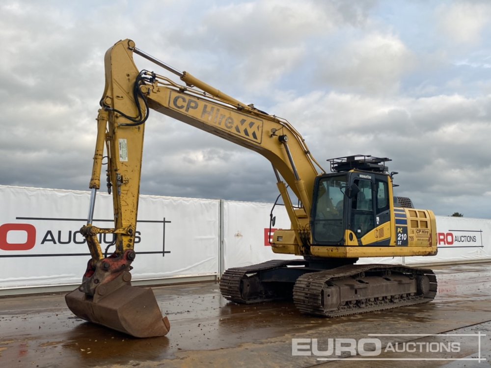 Image de PELLETEUSES SUR CHENILLES 2015 Komatsu PC210LC-10