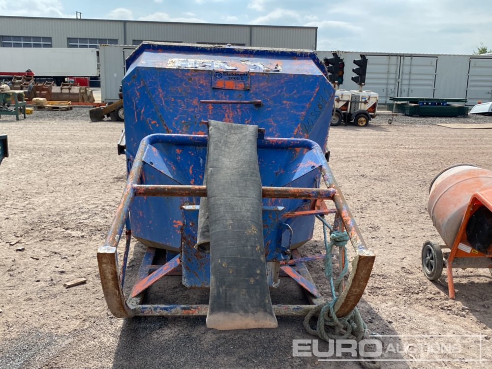 Eichinger 2000 Litre Concrete Skip to suit Crane | Dromore | Euro Auctions