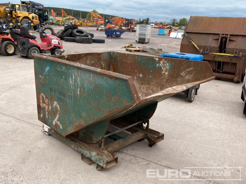 Telehandler Using Tipper Skip Tipping Skip to suit Forklift/Telehandler | Dromore | Euro Auctions