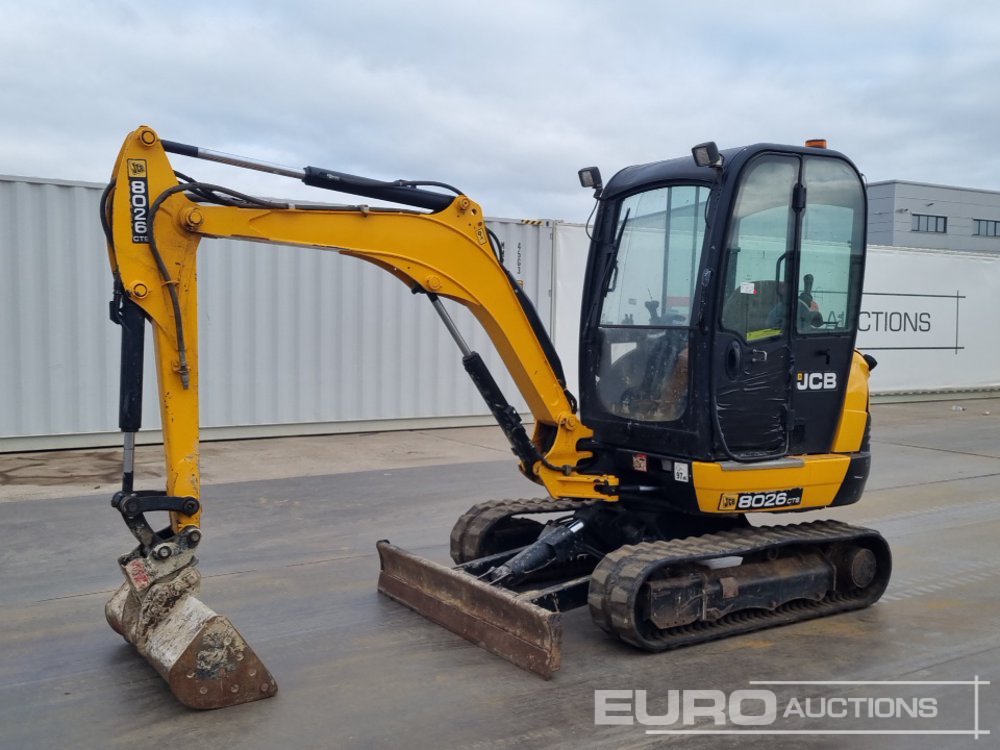 Image for MINI EXCAVATORS 2014 JCB 8026