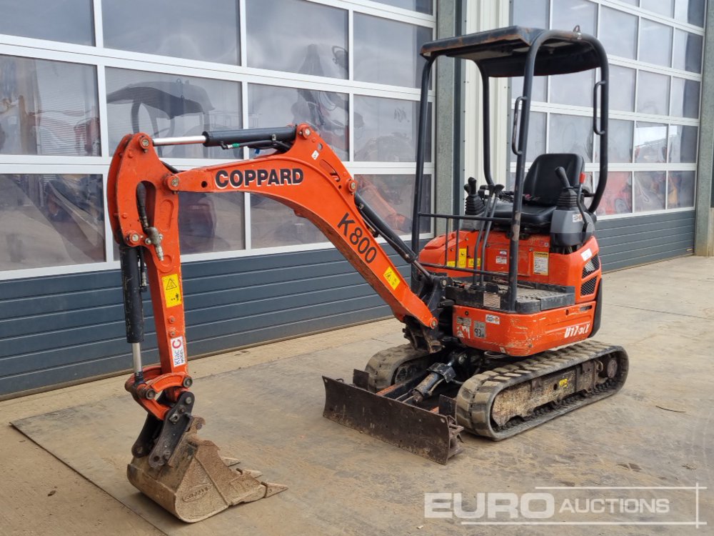 Image for MINI EXCAVATORS 2020 KUBOTA U17-3A