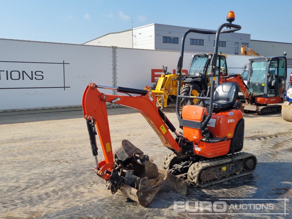 Image for MINI EXCAVATORS 2017 KUBOTA U10-3