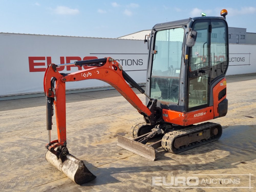 Image for MINI EXCAVATORS 2016 KUBOTA KX016-4