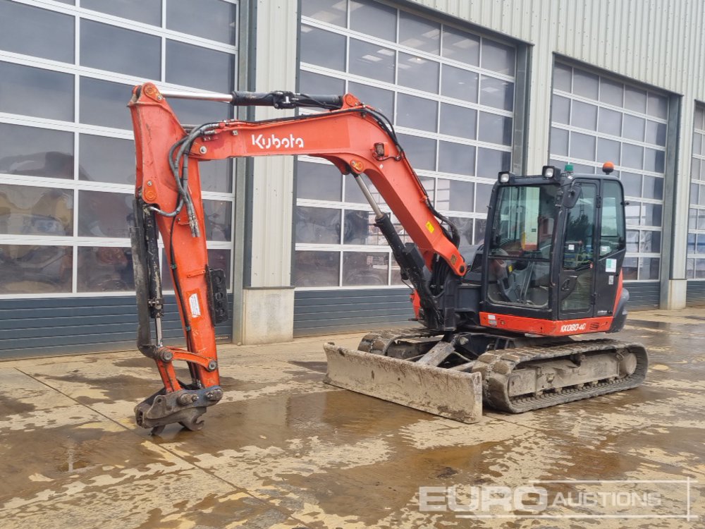 Image for MINI EXCAVATORS 2018 KUBOTA KX080-4A