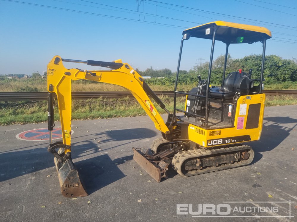 Image for MINI EXCAVATORS 2020 JCB 16C-1