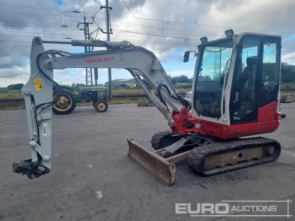 Image for MINI EXCAVATORS 2017 TAKEUCHI TB240