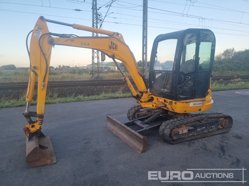 Image de MINI PELLES JCB 8035