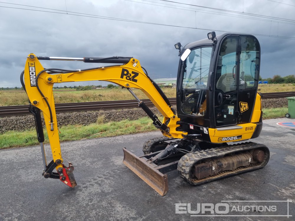 Image for MINI EXCAVATORS 2018 JCB 8026CTS