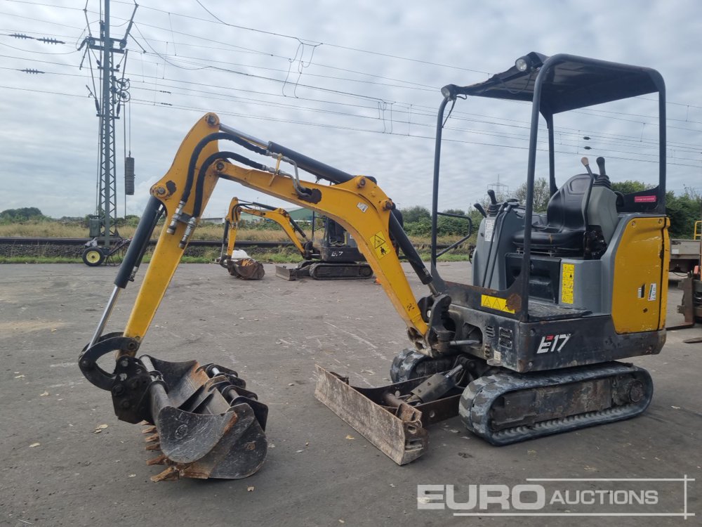 Image for MINI EXCAVATORS 2016 BOBCAT E17