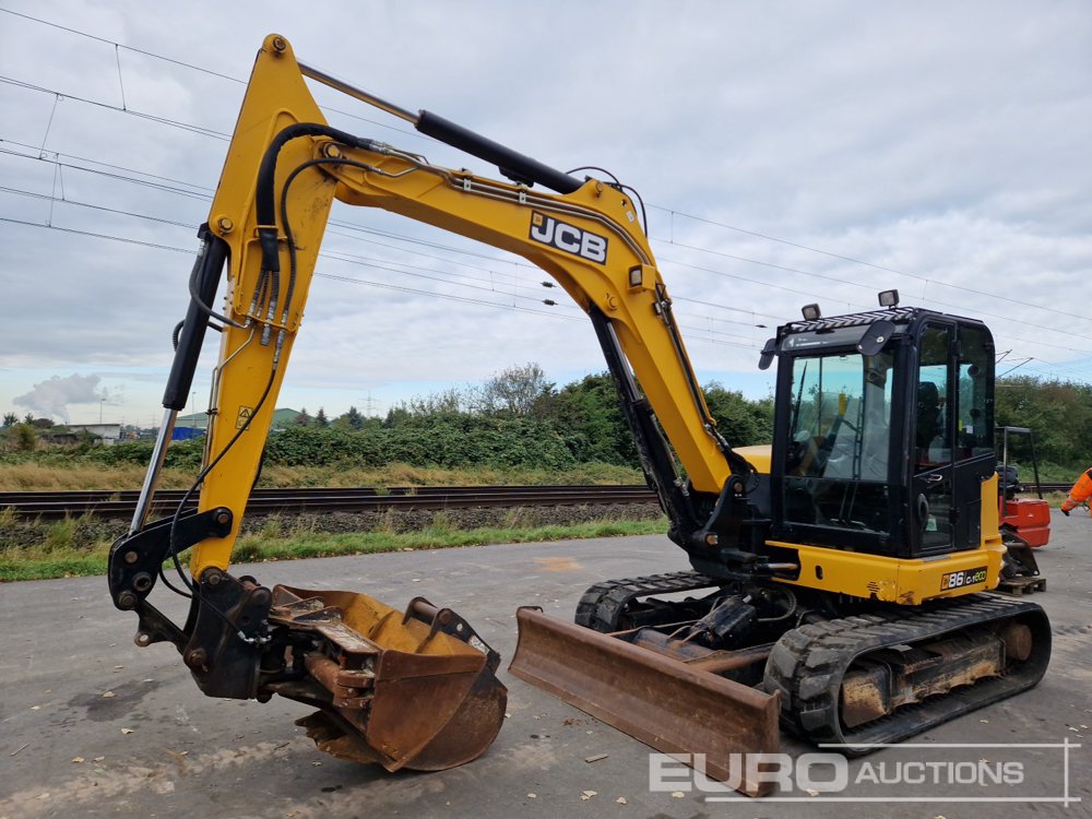 Image for MINI EXCAVATORS 2017 JCB 86C-1