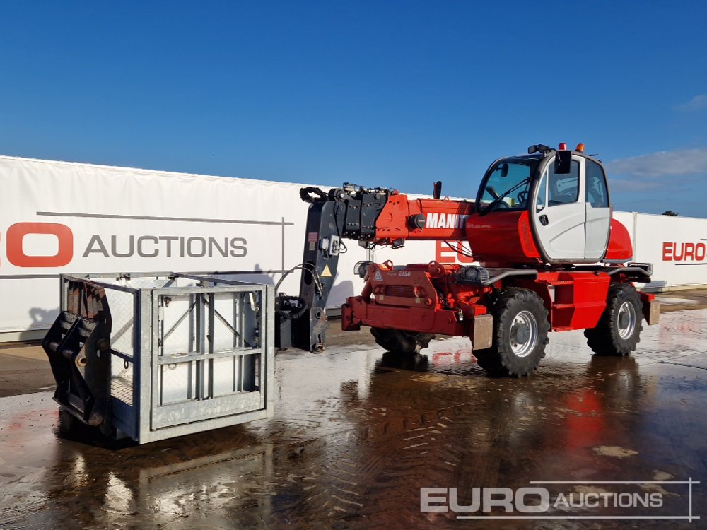 Image de Chariot télescopique 2011 Manitou MRT2150