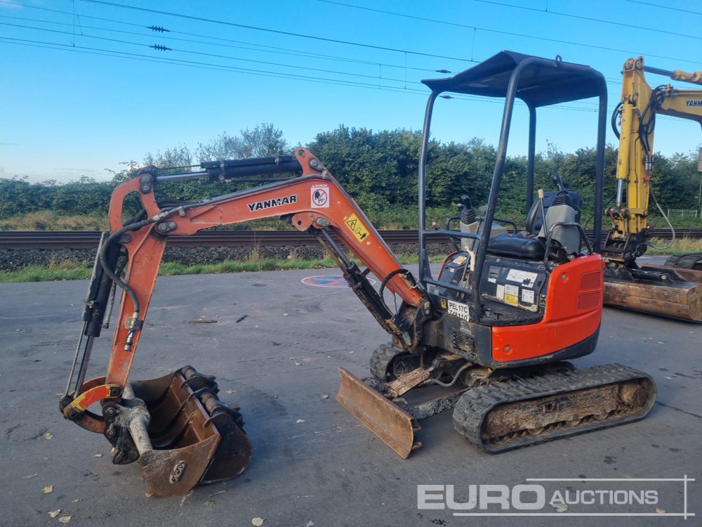 Image for MINI EXCAVATORS 2016 YANMAR VIO17