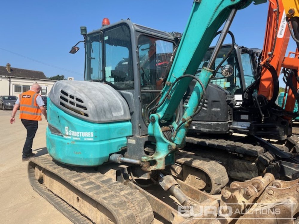 Image for MINI EXCAVATORS 2016 KOBELCO SK55SRX-6