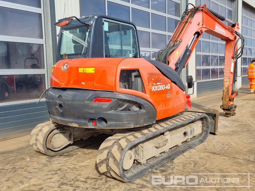 Image for 2016 KUBOTA KX080-4 for Sale in United Kingdom