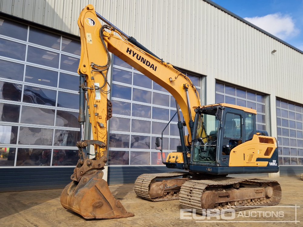 Image de PELLETEUSES SUR CHENILLES 2016 Hyundai HX140L