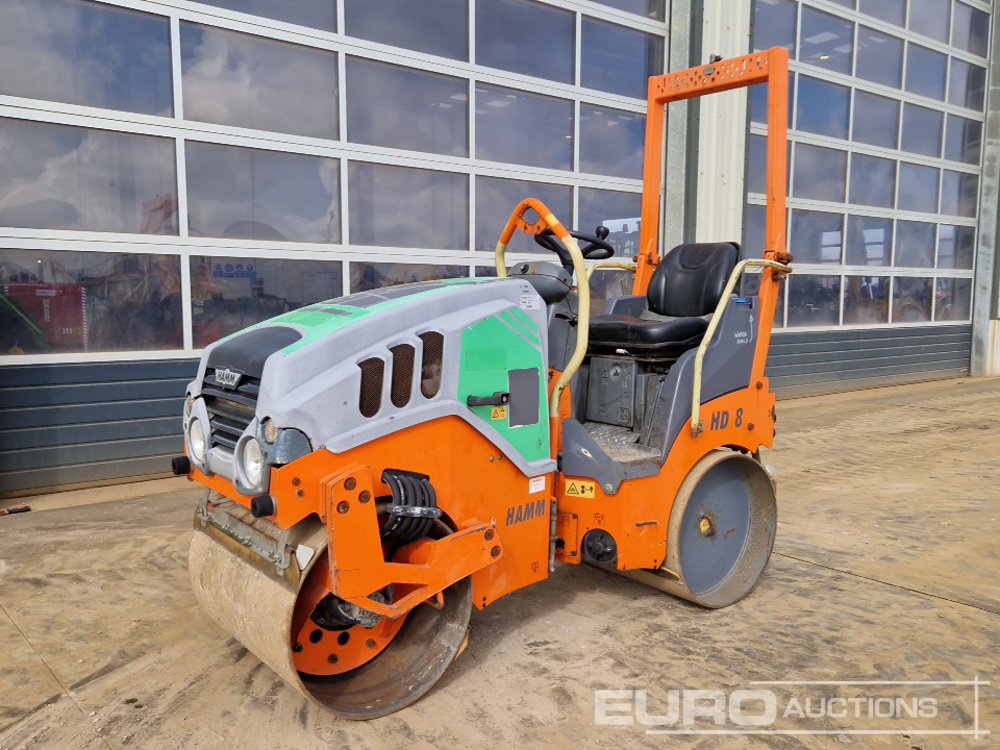 Image for COMPACTORS 2015 HAMM HD 8 VV