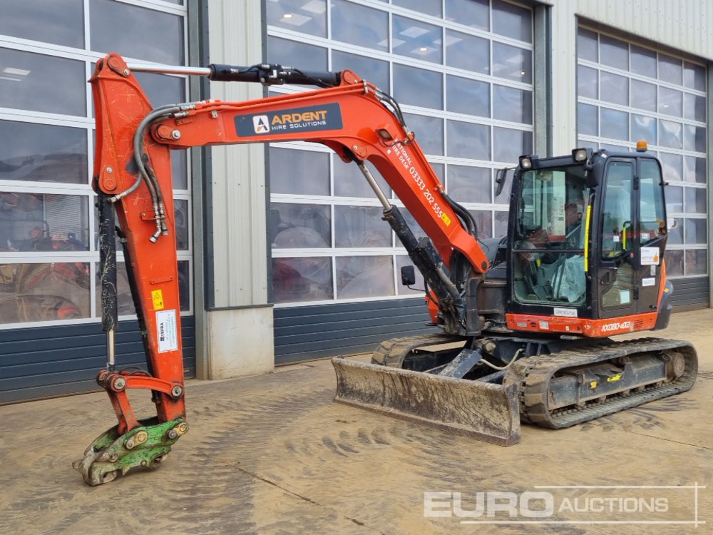 Image for 2021 KUBOTA KX080-4A2 for Sale in United Kingdom