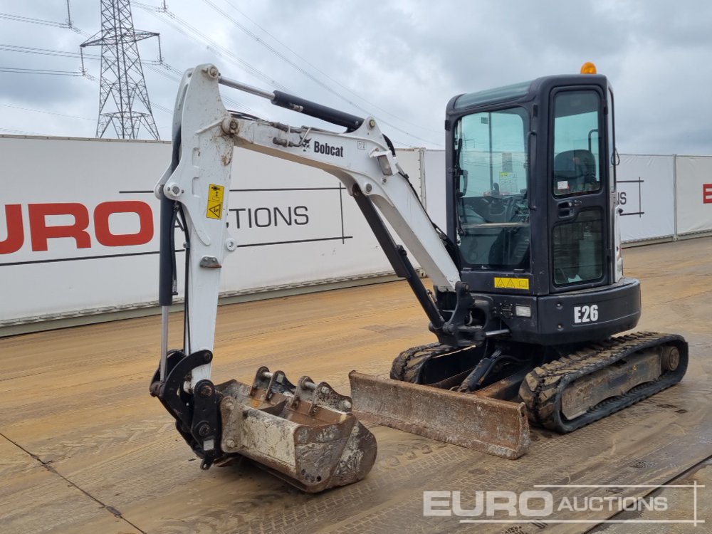 Image for MINI EXCAVATORS 2017 BOBCAT E26EM