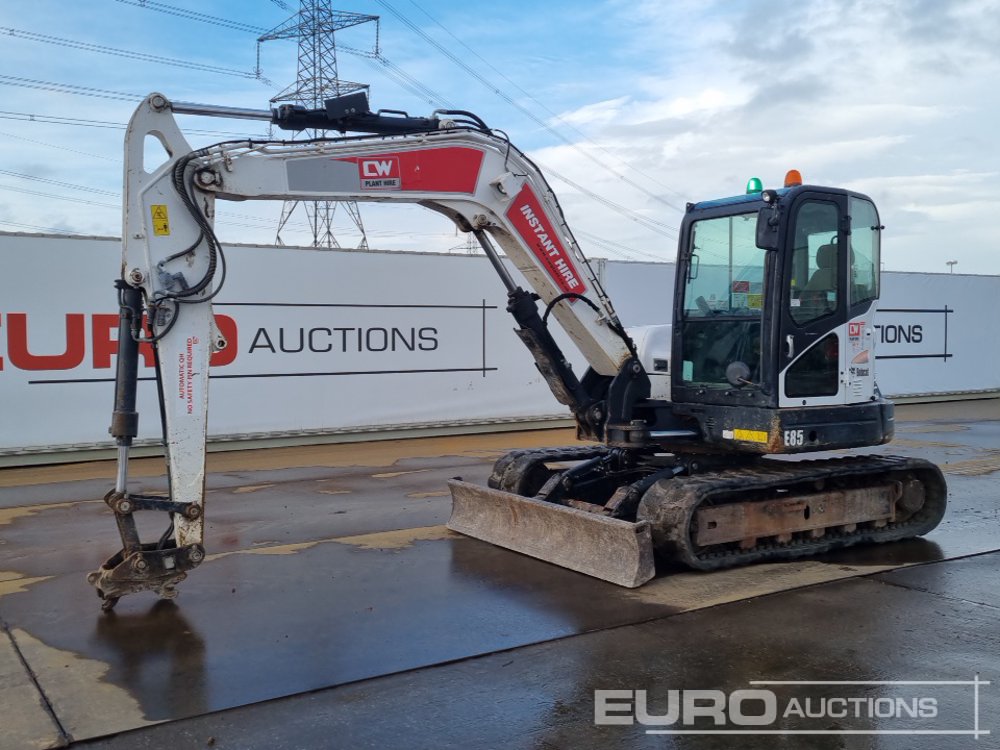 Image for 6 Ton+ Excavators 2018 BOBCAT E85