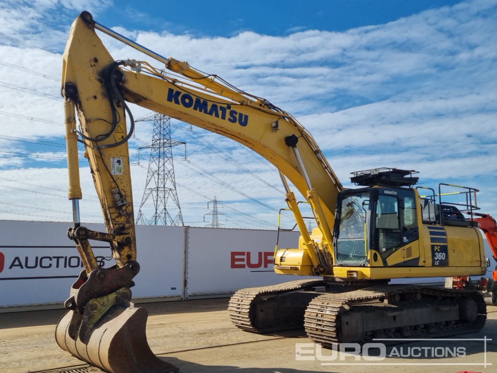 Image for TRACKED EXCAVATORS 2017 Komatsu PC360LC-11