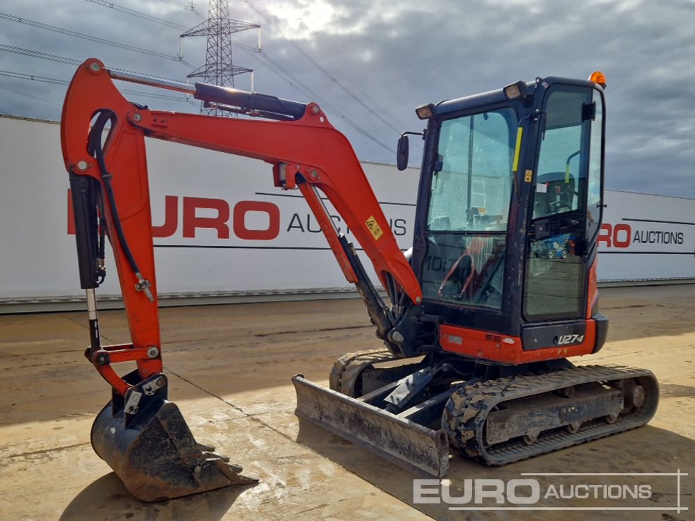 Image de MINI PELLES 2018 KUBOTA U27-4