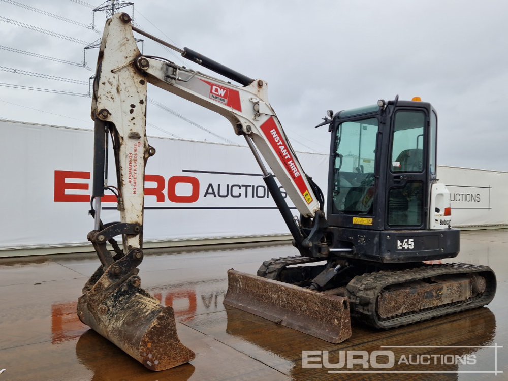 Image for MINI EXCAVATORS 2020 BOBCAT E45