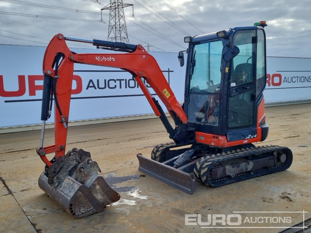 Image de MINI PELLES 2018 KUBOTA U27-4