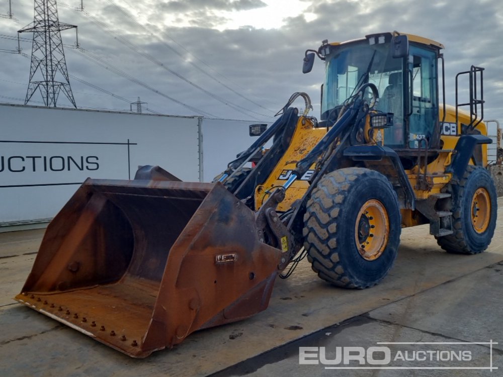 Image de CHARGEUSES SUR PNEUS 2019 JCB 437WHT