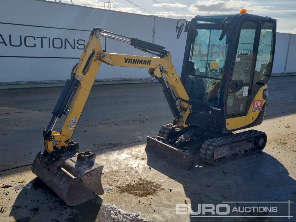 Image for MINI EXCAVATORS 2020 YANMAR SV18