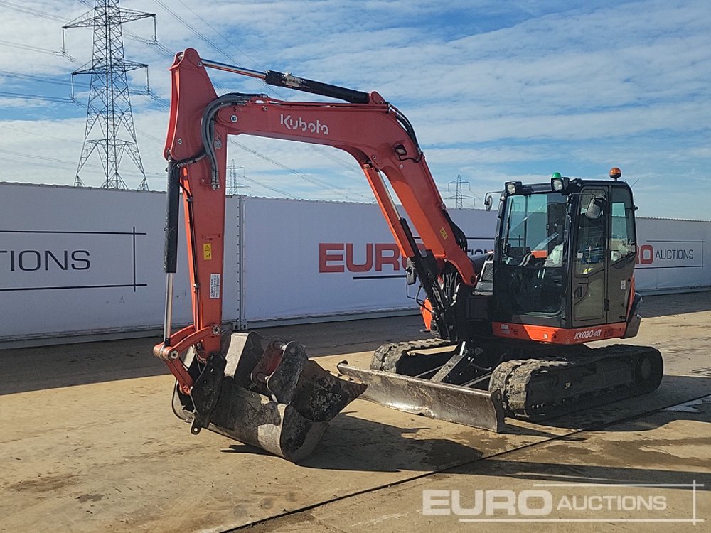 Image de 2018 KUBOTA KX080-4 À vendre à Royaume-Uni