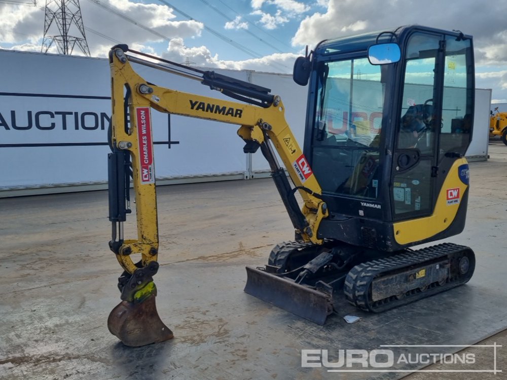 Image for MINI EXCAVATORS 2020 YANMAR SV18