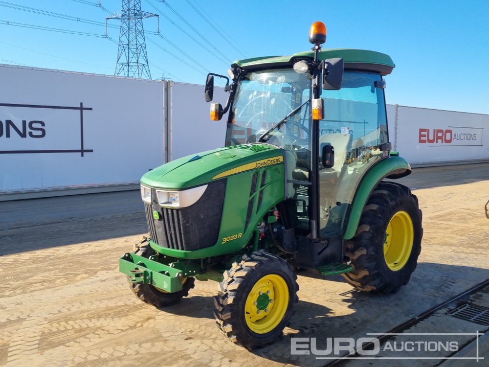 Image de TRACTEURS 2017 JOHN DEERE 3033R