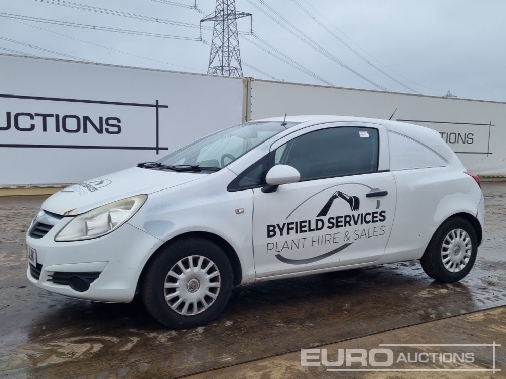 Image de Fourgonnettes 2008 Vauxhall CORSA