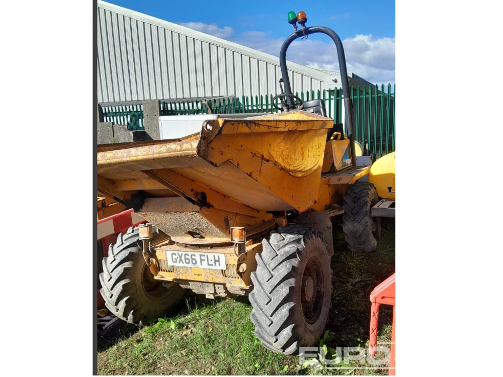 Image for SITE DUMPERS 2019 Thwaites 3 Ton Swivel Skip for Sale in Netherlands