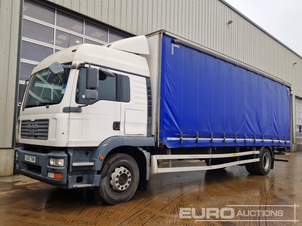 Image for Curtainsider Trucks 2007 MAN