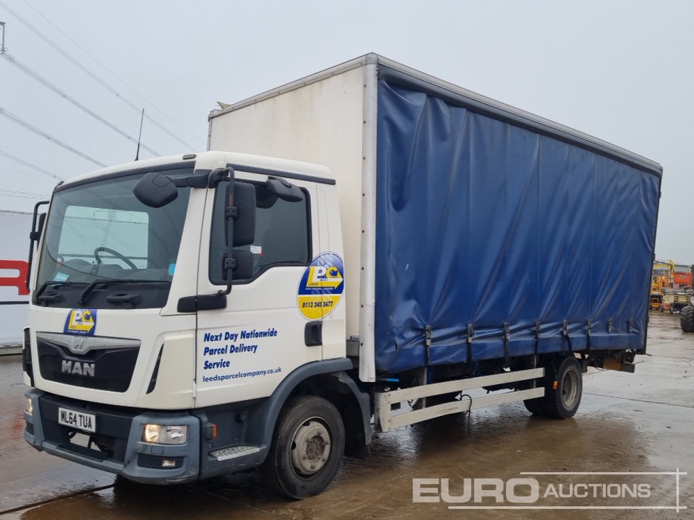 Image for Curtainsider Trucks 2014 MAN TGL7.150