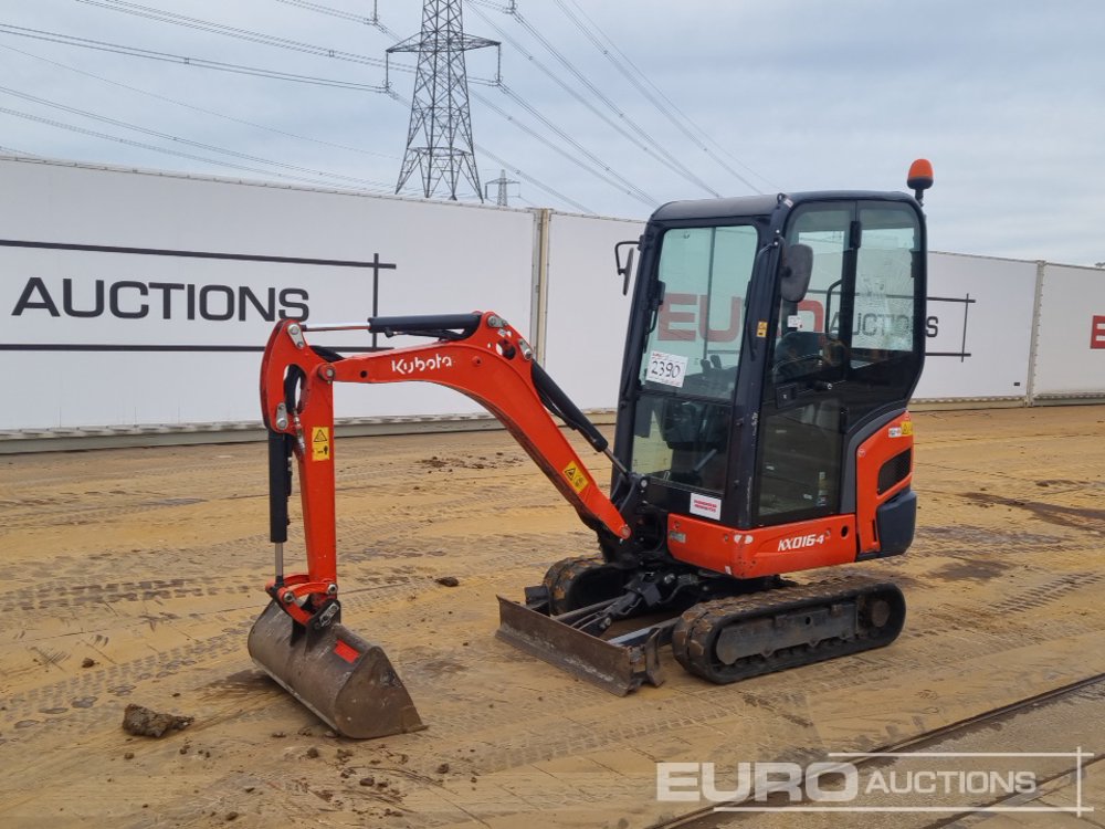 Image de MINI PELLES 2019 KUBOTA KX016-4